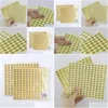 Gift Wrap 2700Pcs/Lot Gold/Clear 9X1M Oval Paper Warranty Label Qc Adhesive Sticker Custom Passed Stickersgift Drop Delivery Home Ga Otsua