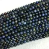 Loose Gemstones Natural Genuine Dark Blue Dot Dumortierite Round Beads 4mm 6mm 8mm 10mm 12mm 05456