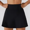 Running Shorts Summer Slim Yoga Short Skirts Ultra Mini Gym Exercise Fitness Tennis Anti-Light Sports