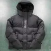 Trapstar London Jacket avkodade 2022 Huva puffer-dazzling Blue Coat Men Winter Puffer broderad