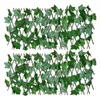 Dekorative Blumen Ivy Privatsphäre Zaun künstlicher erweiterbarer Blattbildschirm Einfach zu installieren dauerhafte Zäune für Innengarten im Freien Garten Balkon Yard
