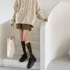 Donne calzini jk giapponese kawaii simpatica calza ginocchio in stile britannico ragazza a lungo moda autunno inverno calze invernali