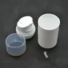 10pcs/lot 30ml altın gümüş damga beyaz havasız plastik losyon krem ​​pompası doldurulabilir şişe boş kozmetik kaplar SPB90 UVGBR