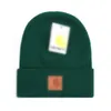 Designer clássico outono inverno estilo quente gorro chapéus homens e mulheres moda logotipo Carhart 23 cores boné de malha outono lã ao ar livre quente crânio bonés C-1