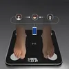 Kroppsvikt skalor ledde digitala badrum trådlöst skala balans bluetooth app android ios fat smart bmi 230821
