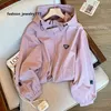 Women's Jackets Pink Purple Hooded Charge Coat Women's Windproof 2023 Autumn New Casual Style Versatile INS Jacket Trend