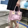 Totes 2021 Été Nouveau Sac Transparent Pour Femmes Transparent Deux Pièces Sacs À Main En Gelée Mode Sac À Bandoulière Unique Sacs À Main De Marque De Luxe HKD230822