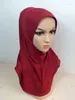 Vêtements ethniques foulard islamique 10 pièces vente haute qualité Al Amira couleur unie Softy cachemire une pièce musulman HIJAB