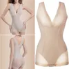 Taille buik Shaper cxzd vrouwen shapewear pak controle onderborst lichaam afslank ondergoed vest bodysuits jumpsuit 230821