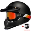Motorradhelme Helm Roller Retro Vintage Männer Frauen Dot zertifiziert Motocross Motorrad Professional