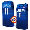 Imprimir Copa Mundial de Estados Unidos 2023 Baloncesto 13 Jaren Jackson Jr Jersey 4 Tyrese Haliburton 11 Jalen Brunson 12 Josh Hart 6 Cameron Johnson 8 Paolo Banchero Estados Unidos