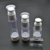 20 -stcs/perceel 15 ml als plastic emulsie crème Airless kleine navulbare fles lege cosmetische monster verpakkingscontainers spb106 frdqv