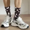 Chaussettes pour hommes Funny Crazy Sock For Men Hutao Ghost Pattern Hip Hop Genshin Impact Game Anime Quality Printed Crew Seamless Gift