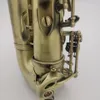 Retro Classic Mark VI Original Structure Upgrade Double Rib Alto Saxophone Antique Copper Frosted Craft Professional Sax