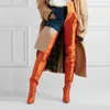 Hentian High Thigh Boots Women's Silk2021春と秋の細かいヒールパンツ統合ファッション写真大規模230822