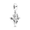 925 Sterling Silver Dangle Charm Owl Mushroom Tree Man Little Fish Piggy Flying Dragon Beads Bead For pandora charms sterling silver beads