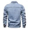 Vestes pour hommes printemps et automne 2023 coréen Streetwear Denim veste décontracté Slim Jean manteaux grande taille 5XL mode vêtements