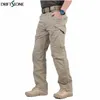 Pantaloni da uomo urbano guerriero indossare pantaloni tattici swat pantaloni maschio casual 230821