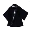 Stile nazionale per magliette da donna migliorata ha migliorato il collare cross-collare a manicotto antigruppo Hanfu.