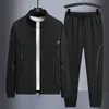 Men's Tracksuits Rastrear de Autumn Men Casual Sets Sets Zip Cardigan Baseball Pants 2 Pcs Suits Sportswear Sportswear Macho Sweat Suwer 5xl 6xl 7xl 230821