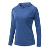 Sweats à capuche pour femmes Sweat-shirt Rash Guard UPF 50 Chemises à manches longues Protection solaire Séchage rapide T-shirt léger Natation Randonnée Course à pied Pêche 230822