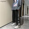 Herrenhosen Männer Jogginghose Casual Ins All-Match-Bottoms Harajuku Patchwork Design Fashion koreanischer Stil Studenten Spring-Knöchel-Länge Retro 230822