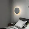 Wall Lamp Modern Creative Circular 7.8in LED Touch CCT For Bedroom Aisle Stairwell