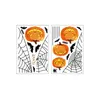 Muurstickers vreselijke Halloween Haunted House elektrostatische raamdeur vloer Decal Party Decoratie 230822