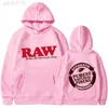 RAW 2022 Sweat à capuche pour hommes Pull polaire à capuche Harajuku Hip Hop Casual Hommes Sweat à capuche pour femme de haute qualité Pull à capuche L0822