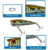 Baits Lures 1pc Popper Fishing Lure 6cm65g Hard Bait Artificial Topwater Bass Trout Pike Wobbler Tackle with 2 Treble Hooks 230821