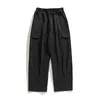 Men's Pants Han Lu Japanese men's pleated design workwear pants for autumn outdoor loose threedimensional pocket casual 230821