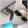 Innenzubehör Brille Clip Automobile Auto Sonnenvisor Sonnenbrille Ständer Klammer Brille Container PU Sonnenbrille