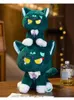 Plyschdockor 22 cm mini genshin påverkan xiao katt söt dockan djur husdjur cosplay fylld kudde leksak halloween gåva 230821
