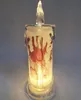 Other Event Party Supplies Halloween Tears LED Candle Lamp Ghost Festival DIY Pumpkin Bat Witch Happy Day Decoration For House 230821