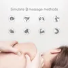 Massage Neck Pillowws EMS Mini Portable Électrique Pulse Cou Masseur Cervical Dos Muscle Soulagement De La Douleur Outil Épaule Jambe Corps Massage Relax Coussin 230822