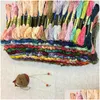 Fabric And Sewing 8.7 Yard Embroidery Thread Cross Stitch Floss Cxc Similar Dmc 447 Colors Wholesale Lz0903 Drop Delivery Home Garden Dhipa