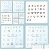 Charmes flottants 130pcs / lot en gros de haute qualité mélange cristal lettre bricolage az alphabet médaillon pour verre vivant Nanashop drop livraison ot9hs