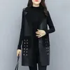 Femmes en cuir Faux hiver femmes gilet de fourrure grosse soeur lâche femme vêtements Vintage velours épais manteau chaud mi-long gilet WommenA856 230822