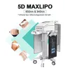 Maxlipo 5D Lipo Laser Slimming System Pain Therapy Beauty Machine Nonvasive Slimming Belt 650NM 940NMリポラザー254