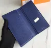 2023 portafinionceri di stilista di lusso Brazza borsa da uomo donna frizione sacchi alti di qualità di qualità moneta moneta porta card portasche con box polvere originale