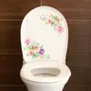 壁のステッカー牡丹花の花の家の装飾壁紙リムーバブルビニールアートデカールキッズリビングルームトイレ冷蔵庫装飾ポスター230822