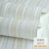 Wallpapers Blue Mediterranean Vertical Stripe Wallpaper Non-Woven Boys Girls' Room Bedroom Wallcovering 3D Decorative Roll