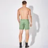 Short d'été pour hommes, décontracté, tendance, britannique, pur coton, solide, sweat-shirt, plage, vacances, Ultra-short, pantalon court droit