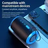 Mini TSN-1 Tragbarer Lautsprecher Wireless Bluetooth-Lautsprecher mit 5.3 Stereo-Scheibe/Aux-Modi wasserdicht für Sound R230621 L230822