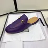 Princetown Slippers Кожаная мягкая кожи металлическая пряжка летняя летние туалеты Женская цепь удобная белая черная