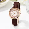 Armbandsur Ladies Fashion Gypsophila Belt Waterproof Quartz Watch