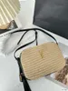 Designer Shoulder Bag Beach Handbag Women Color Matching Cross body Camera Bags Fashion Y Woven Bags Purse Straw Bag Snapshot