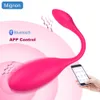 Взрослые игрушки управление приложением Dildo Egg Vibrator Женская носимая клитор G Spot Tacties Kegel влагалищные шарики взрослые секс -игрушка для женщин Sexshop 230821