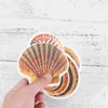 BADMATS 6PCS BADTUB SHELL STICKER Creature Floor Dickers Veiligheid Douche voor Home Badkamer