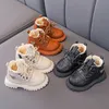 Boots Winter Cotton Boots New Products Children Boys Shoes Boots Short Yellow Boots Warm Girls Boots R230822